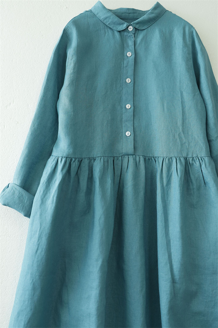 ロングワンピース 綿麻 レディース きれいめ 春 七分袖 半袖 夏 大きいサイズ ガーゼ ダブルガーゼ ロングワンピース ベルト付き ロング 綿麻ワンピ ミモレ丈 Aライン 体型カバー 送料無料 ゆるっと 大人可愛い 着痩せ