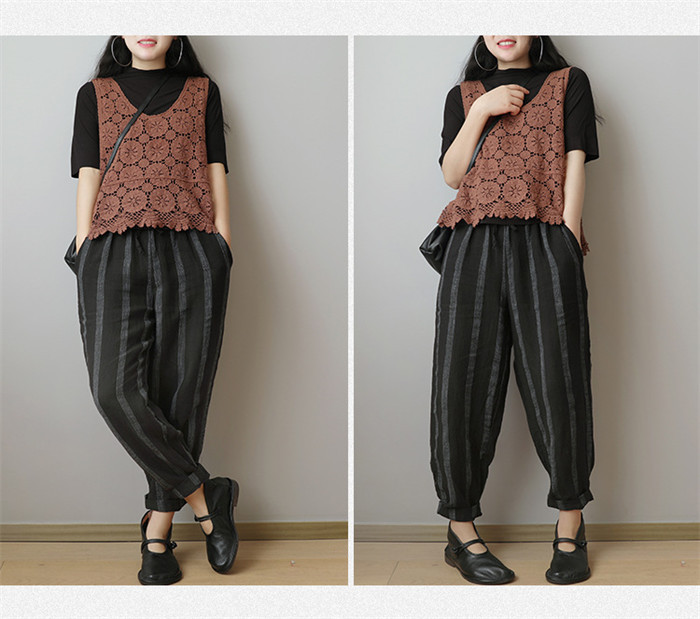 ベスト レディース 春夏 トップス 透かし編み プルオーバー Uネック かぎ編み カジュアル 無地 レイヤード ニットベスト きれいめ ノースリーブ 大人可愛い 体型カバー 涼しい 着痩せ おしゃれ ゆったり 大きいサイズ 送料無料 クロシェ編み