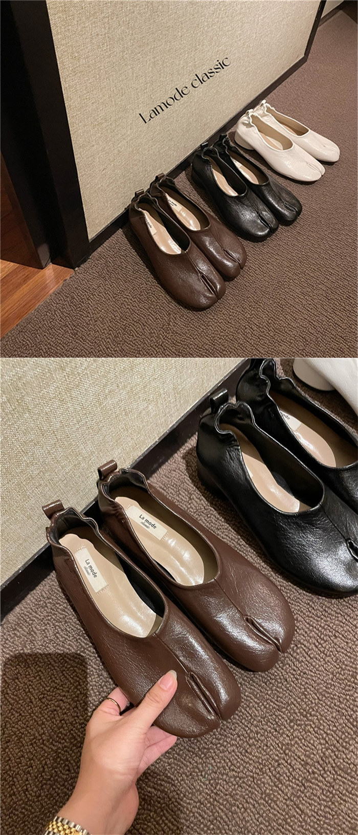 [Copy]送料無料 足袋パンプス 足袋 パンプス ストラップ バレエ シューズ ぺたんこ シューズ レディース ブラック バレリーナ 靴 タビパンプス ヒール レディース ローヒール 靴 柔らかい 歩きやすい 疲れにくい 痛くない PU