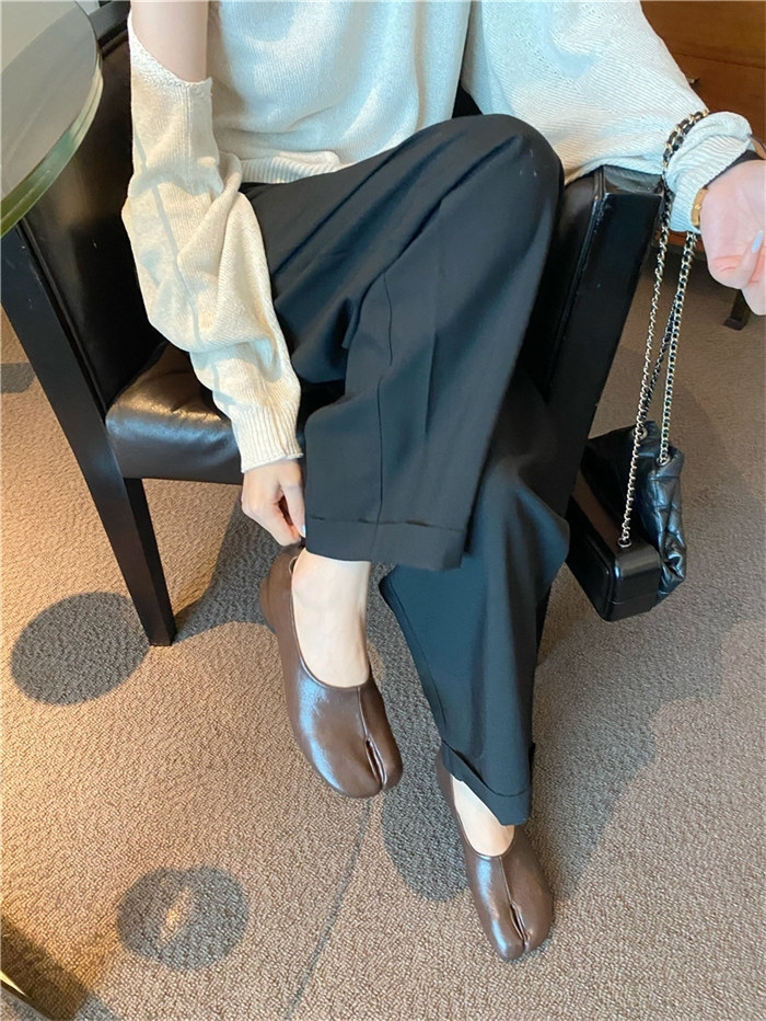 パンプス 足袋 タビパンプス レディース シューズ パンプス 痛くない 柔らかい パンプス パンプス ローヒール パンプス ぺたんこ 歩きやすく 疲れにくい バレエ 足袋シューズ タビ 靴 タビシューズ 足袋パンプス