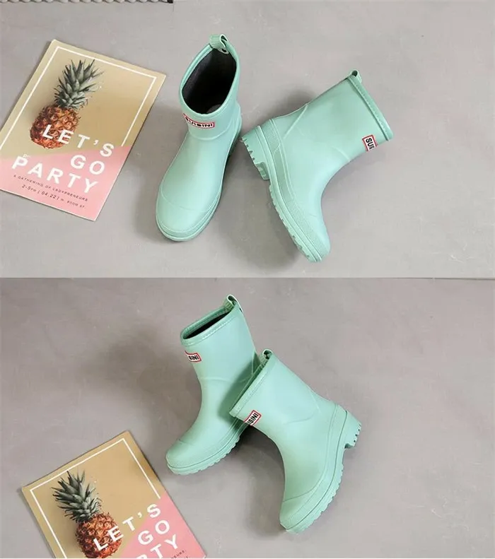 送料無料 レインブーツ レディース 防水ブーツ ショートブーツ 防水 ローヒール 梅雨 歩きやすい 大きいサイズ チェルシーブーツ 幅広 甲高 ダック 厚底 滑りにくい レインショートブーツ 雨用 夏 長靴 雪 雨の日 可愛い インサイドハイト+外増高