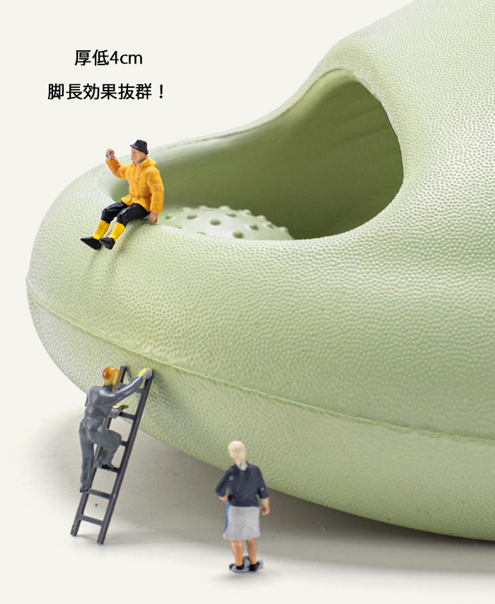 スリッパ 健康サンダル バススリッパ レディース メンズ 男女兼用 足つぼ マッサージ 厚底サンダル 室内 外履き ルームシューズ シャワーサンダル シャワースリッパ 水切り 穴付き