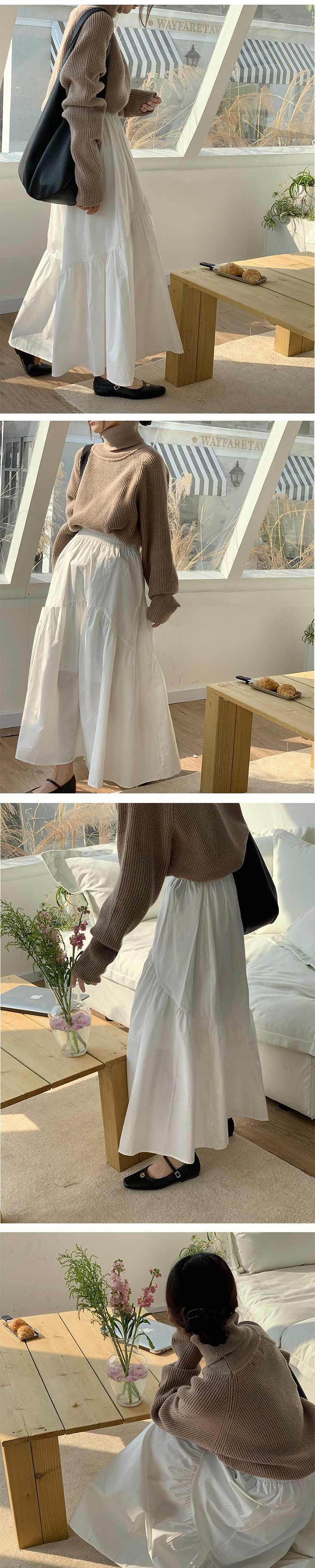 スカート ロング レディース 黒 大きいサイズ ティアードカート ティアード フレアスカート フレア バルーンスカート ボトムス 春 秋 春物 ロングスカート ミモレ丈 シンプル きれいめ ブラック カジュアル 秋冬 大人可愛い 送料無料