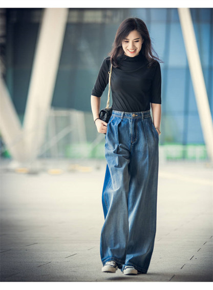 <br>ワイドパンツ レディース きれいめ 股上深め 贅沢 デニム ジーンズ 大きいサイズ 春夏秋冬 フレアパンツ スカーチョ おしゃれ 綿麻 前垂らし ひんやり ロングパンツ 無地 ボトムス 体型カバー 着痩せ ロング丈 美脚 可愛い 30 40 50代 送料無料