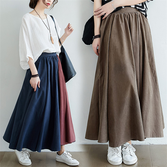 <br>スカート ロング レディース 黒 大きいサイズ Aライン パッチワーク フレアスカート フレア バルーンスカート ボトムス 春 秋 春物 ロングスカート ミモレ丈 シンプル きれいめ 大人 可愛い ブラック カジュアル 大人可愛い 送料無料