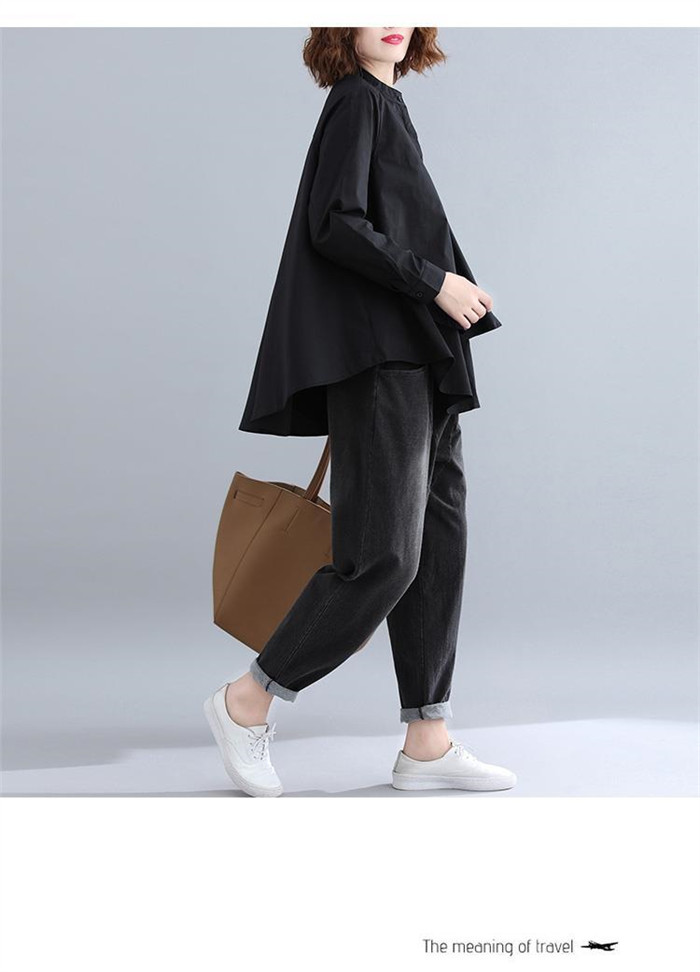 <br>ブラウス T-シャツ レディース フレアブラウス ロングブラウス シャツブラウス トップス チュニック 長袖 ナチュラル 着痩せ ゆったり 体型カバー