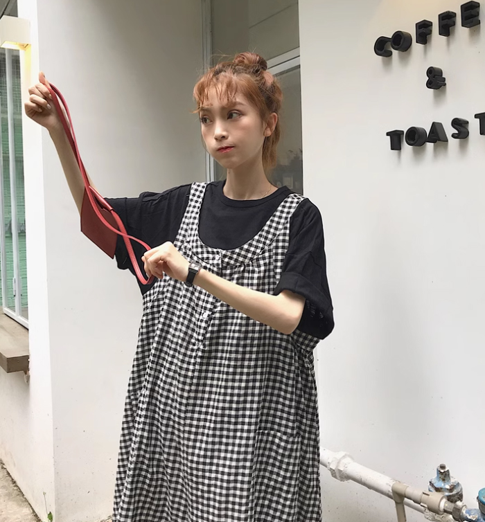 サロペット　チェック柄　パンツ　ワイドパンツ　レディース　オールインワン　オーバーオール　ジャンパー　サロペットパンツ　オーバーサイズ　大きいサイズ 　カジュアル　リラックス　きれいめ　ゆったり