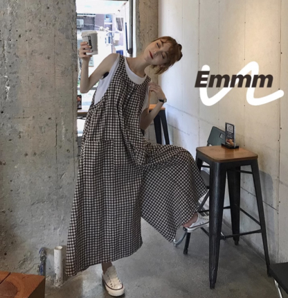 サロペット　チェック柄　パンツ　ワイドパンツ　レディース　オールインワン　オーバーオール　ジャンパー　サロペットパンツ　オーバーサイズ　大きいサイズ 　カジュアル　リラックス　きれいめ　ゆったり