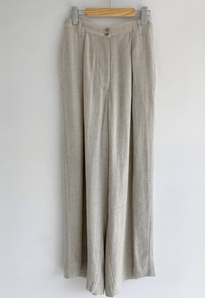 セットアップ 綿麻 レディース コットンリネン パンツドレス パンツスーツ ノースリーブ 春夏 夏 無地 女の子 日常デート 通勤 卒業式 ガウチョパンツ ワイドパンツ 体型カバー ゆったり 脚長効果 欧米風 カジュアル 大きいサイズ 3L 4L 5L