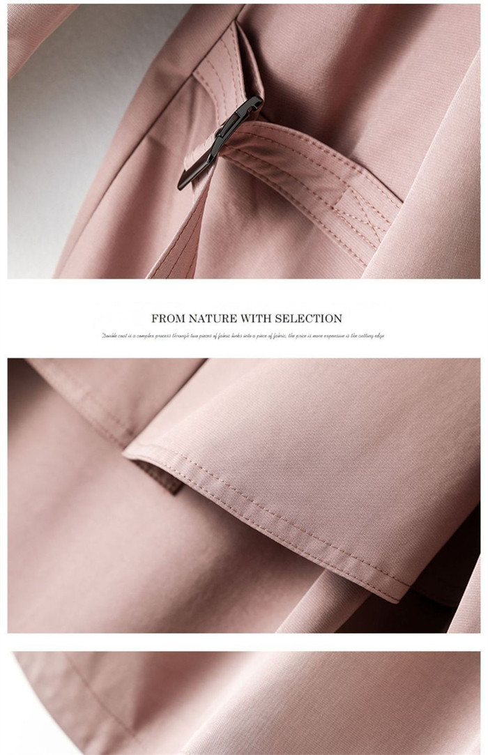 <br>トレンチコート レディース ショート丈 aライン ダブルボタン スリット 無地 おしゃれ 春秋 アウター スプリングコート 就活 ビジネス 定番 通勤 コート 春