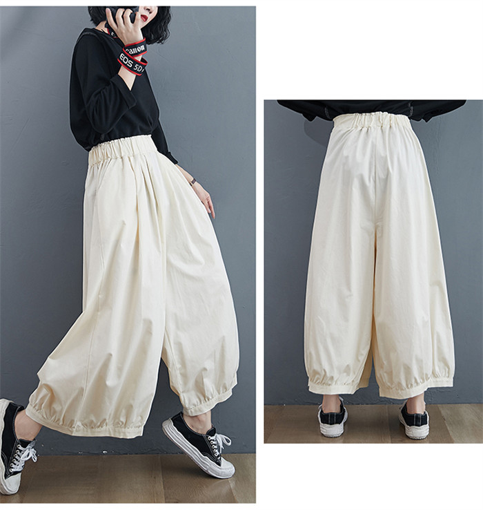 <br>ワイドパンツ ロング レディース 黒 大きいサイズ ワイド バルーンパンツ ボトムス 秋 秋物 秋冬 シンプル きれいめ ブラック カジュアル 大人可愛い 送料無料 ロングパンツ 秋冬 マキシ丈 通勤 日常 ゆったり系 無地 体型カバー ウェストゴム