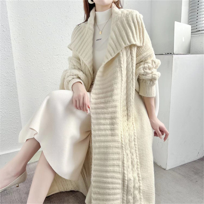 <br>カーディガン カーデ ニットカーディガン ロングカーディガン ロング マキシ丈 ニット ロングカーデ アウター レディース ざっくり リブ 長袖 ビッグ ドロップショルダー 畦編み 大きいサイズ 秋 冬 羽織 ゆったり 洗えるガウンカーディ オーバーサイズ 秋冬 送料無料