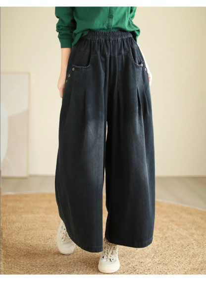 ワイドパンツ デニム レディース 春 秋 ガウチョパンツ ワイドデニム デニムパンツ 体型カバー ジーンズ ハイウェストデニム ロングパンツ 大きいサイズロング丈 華奢見え おしゃれ ゆったり カジュアル 着痩せ ボトムス ゆる 着回し