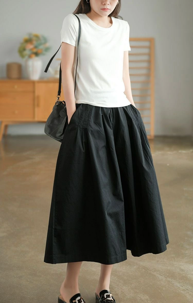 ガウチョパンツ レディース パンツ 8分丈 ワイドパンツ スカーチョ きれいめ 大きいサイズ ウエストゴム ボトムス コットン 無地 春夏 体型カバー ゆったり フレアパンツ チノパンツ 薄手 楽チン 着痩せ 脚長 カジュアル 大人 ナチュラル 30 40 50代