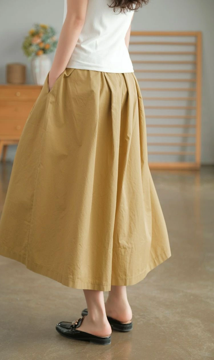 ガウチョパンツ レディース パンツ 8分丈 ワイドパンツ スカーチョ きれいめ 大きいサイズ ウエストゴム ボトムス コットン 無地 春夏 体型カバー ゆったり フレアパンツ チノパンツ 薄手 楽チン 着痩せ 脚長 カジュアル 大人 ナチュラル 30 40 50代