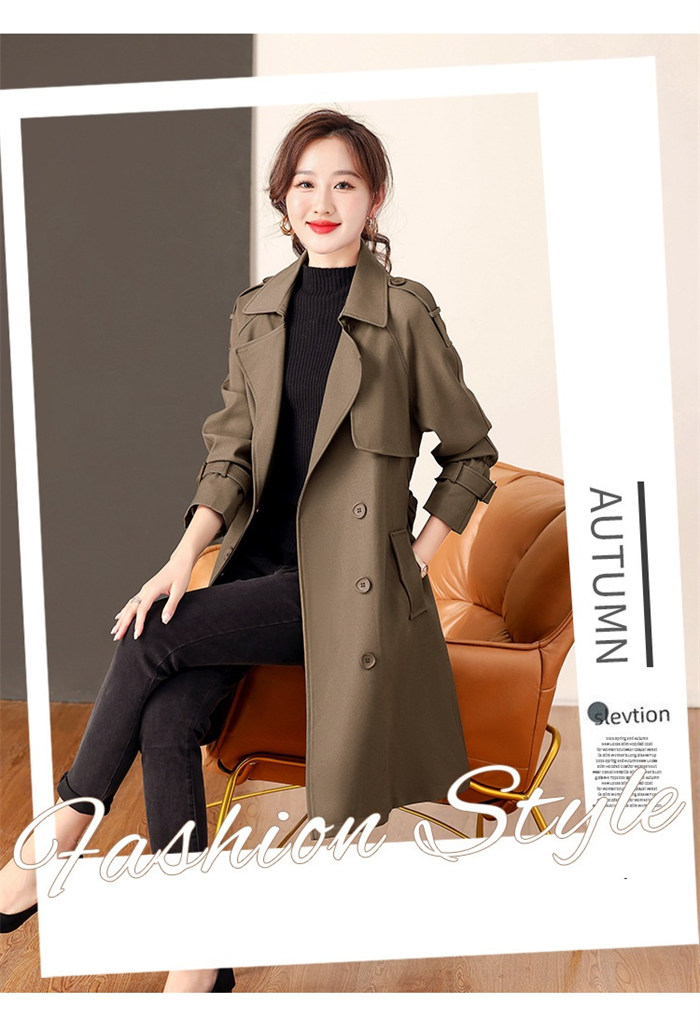 <br>トレンチコート レディース ロング丈 aライン ダブルボタン スリット 無地 おしゃれ 春秋 アウター スプリングコート 就活 ビジネス 定番 通勤 コート 春 夏 ロングコート 羽織り ショート トレンチ 大きいサイズ きれいめ 入園式 卒業式 送料無料