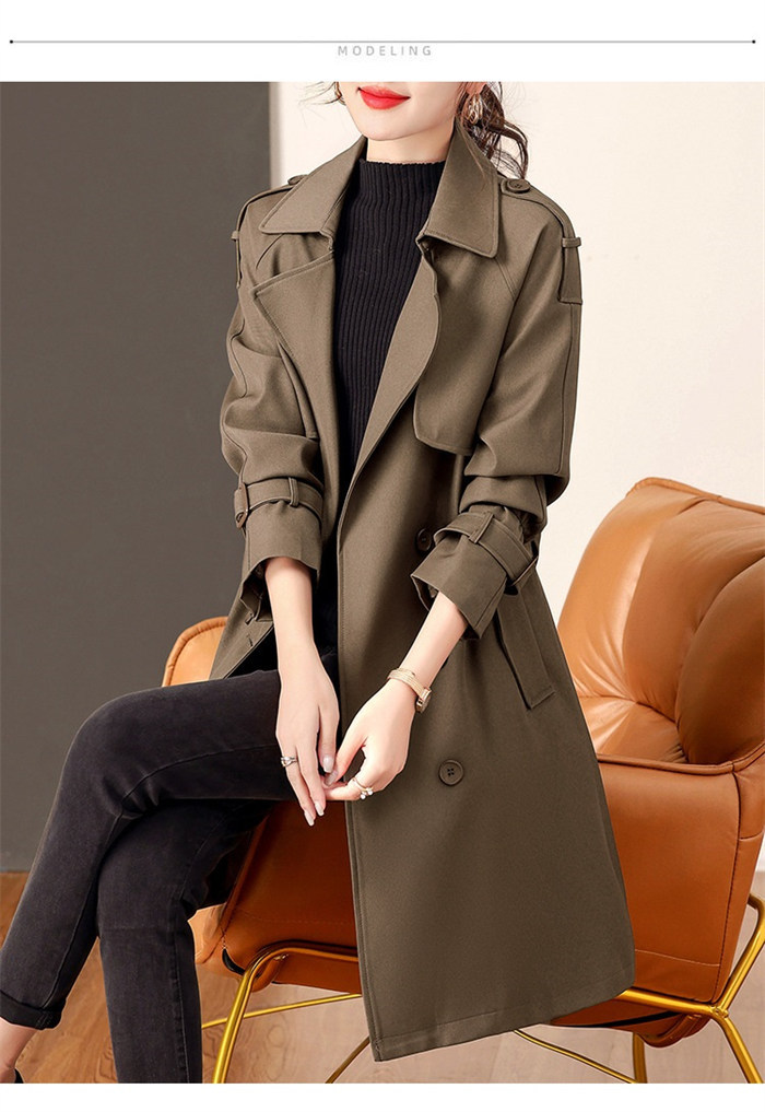 <br>トレンチコート レディース ロング丈 aライン ダブルボタン スリット 無地 おしゃれ 春秋 アウター スプリングコート 就活 ビジネス 定番 通勤 コート 春 夏 ロングコート 羽織り ショート トレンチ 大きいサイズ きれいめ 入園式 卒業式 送料無料