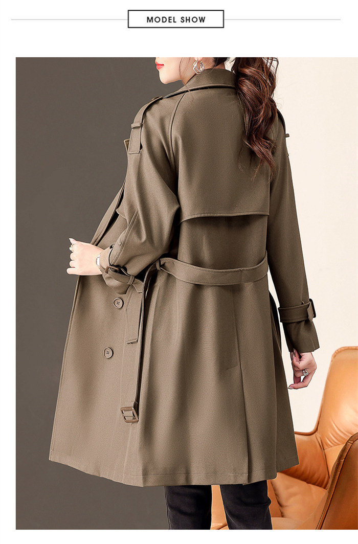 <br>トレンチコート レディース ロング丈 aライン ダブルボタン スリット 無地 おしゃれ 春秋 アウター スプリングコート 就活 ビジネス 定番 通勤 コート 春 夏 ロングコート 羽織り ショート トレンチ 大きいサイズ きれいめ 入園式 卒業式 送料無料
