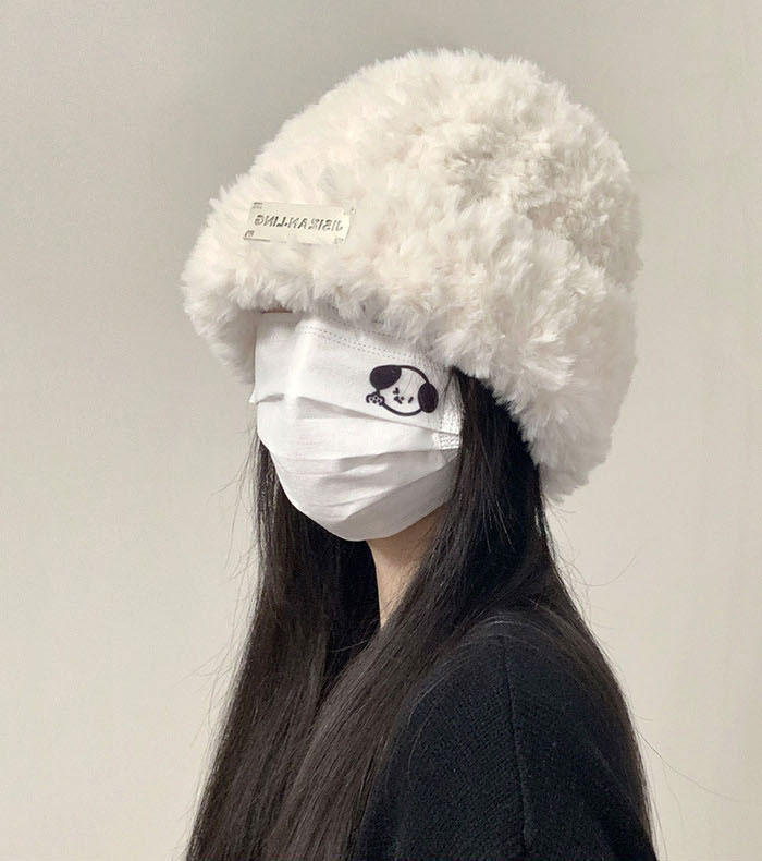 帽子 防寒 冬 レディース ハット ラシャ 帽子 ボア ファー ふわふわ シンプル 秋 冬 暖かい あったか