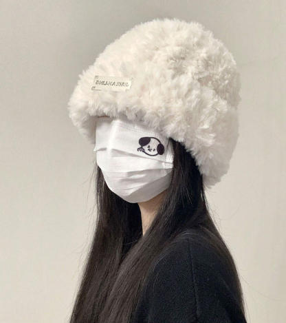 帽子 防寒 冬 レディース ハット ラシャ 帽子 ボア ファー ふわふわ シンプル 秋 冬 暖かい あったか