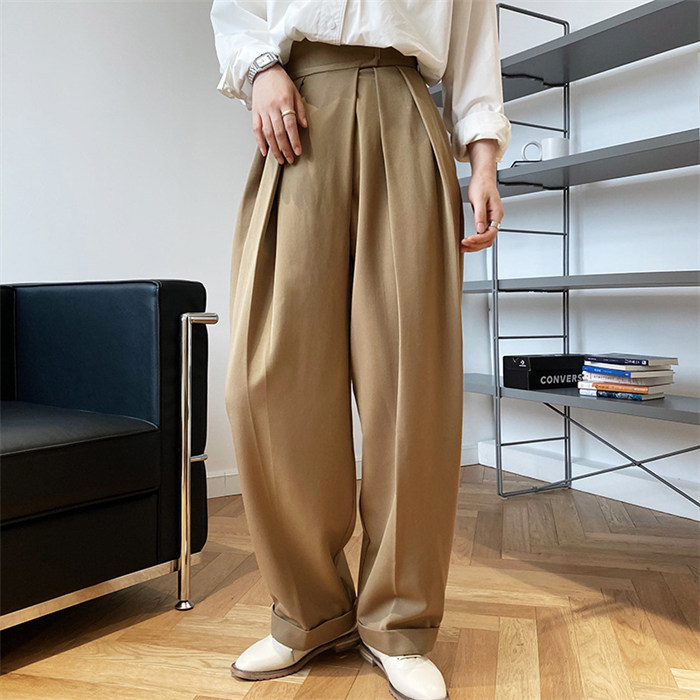 <br>タックワイドパンツ レディース ボトムス 春 夏 イージーパンツ ワイドパンツ マジックテープ タック スラックス 美シルエット オリジナル タックパンツ ハイウエスト ロング
