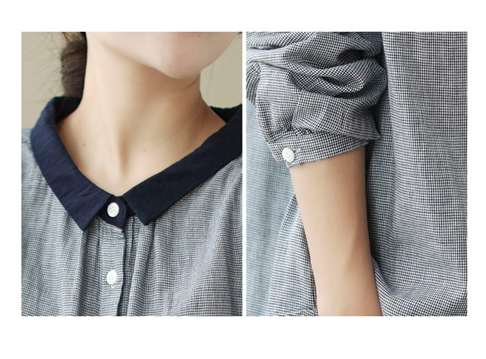 シャツ レディース 長袖 麻 白 おしゃれ 春 チェック 春秋 きれいめ 長袖シャツ ブラウス トップス シャツブラウス 体型カバー ゆったり 前開き 送料無料 柔らか 秋冬 ビッグシルエット 通勤 OL 大人可愛い エレガント 上品 上質 面接 入園式 卒業式 忘年会