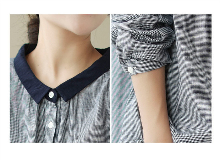 シャツ レディース 長袖 麻 白 おしゃれ 春 チェック 春秋 きれいめ 長袖シャツ ブラウス トップス シャツブラウス 体型カバー ゆったり 前開き 送料無料 柔らか 秋冬 ビッグシルエット 通勤 OL 大人可愛い エレガント 上品 上質 面接 入園式 卒業式 忘年会