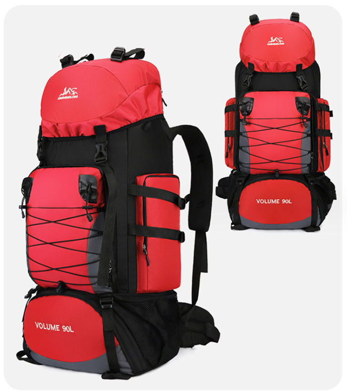 90L リュックサック 登山 リュック 大容量 アウトドア ナイロン メンズ レディース 撥水 旅行
