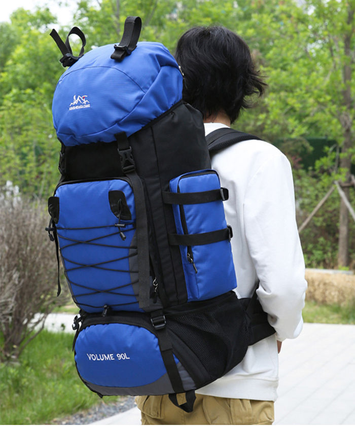 90L リュックサック 登山 リュック 大容量 アウトドア ナイロン メンズ レディース 撥水 旅行