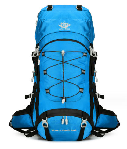 大容量 登山 リュック レインカバー付き 60L リュックサック アウトドア ナイロン メンズ