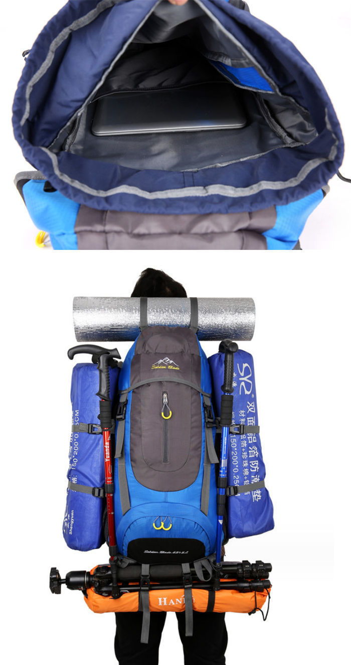 大容量 70L 登山 リュック リュックサック アウトドア ナイロン メンズ レディース