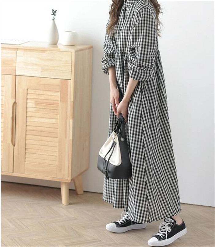 <br>シャツワンピース 長袖 春 レディース 大きいサイズ ロング マキシワンピース ロングシャツワンピ 前開き ぽわん袖 バルーンスリープ プリーツワンピ プリーツ きれいめ マキシ丈 ワンピース ビッグシルエット ゆるっと 大人可愛い 送料無料