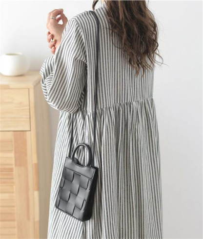 <br>シャツワンピース 長袖 春 レディース 大きいサイズ ロング マキシワンピース ロングシャツワンピ 前開き ぽわん袖 バルーンスリープ プリーツワンピ プリーツ きれいめ マキシ丈 ワンピース ビッグシルエット ゆるっと 大人可愛い 送料無料