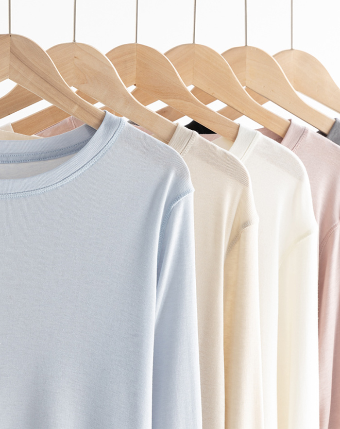 tシャツ レイヤード シアー トップス シャツ 長袖  重ね着 シアートップス Uネック インナー クルーネック 体型カバー UVカット UV 紫外線 シアーロングスリーブTシャツ 透け感 ベーシック 夏 春 20 30 40 50代