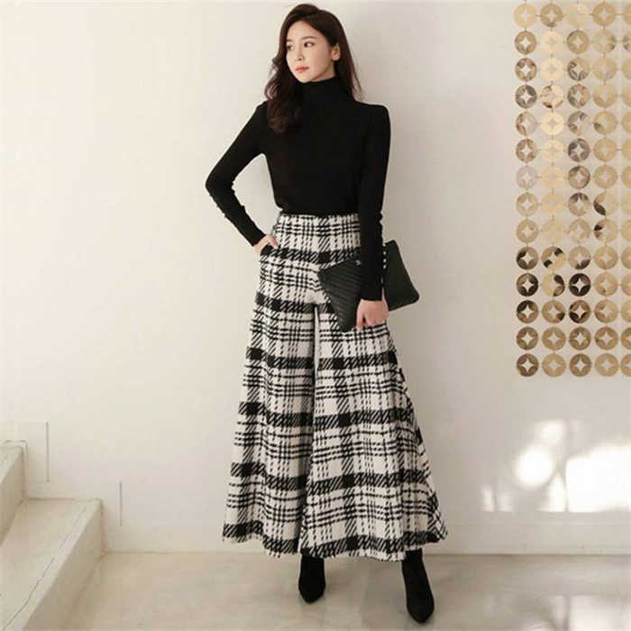 <br>ワイドパンツ ロング丈 パンツ レディース 長ズボン ロングパンツ ふんわり 秋冬 暖かい ボリューム 冬 ゆったり アンクルパンツ 体型カバー 美脚 細見え ガウチョパンツ 防寒 保温 スカーチョ きれいめ 揺られる 大きいサイズ ボトムス 秋 カジュアル 送料無料 通勤