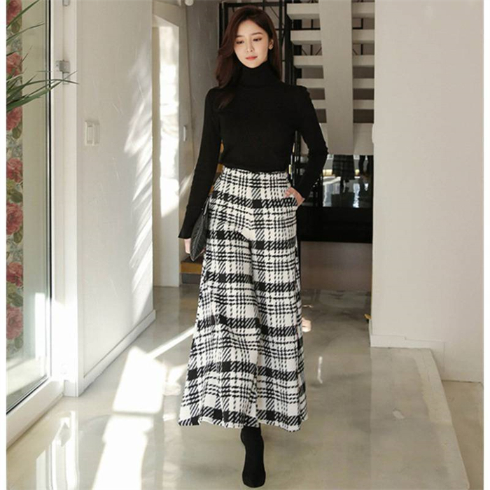 <br>ワイドパンツ ロング丈 パンツ レディース 長ズボン ロングパンツ ふんわり 秋冬 暖かい ボリューム 冬 ゆったり アンクルパンツ 体型カバー 美脚 細見え ガウチョパンツ 防寒 保温 スカーチョ きれいめ 揺られる 大きいサイズ ボトムス 秋 カジュアル 送料無料 通勤