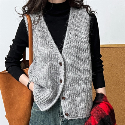 <br>ジレ レディース 秋冬 ニットベスト ニットジレ ニット 厚手 前開き ロングジレ ロングベスト 無地 大きいサイズ フード付き 開襟 カジュアル シンプル ゆったり カーディガン 羽織り おしゃれ 大人可愛い レイヤード 体型カバー 送料無料