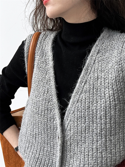 <br>ジレ レディース 秋冬 ニットベスト ニットジレ ニット 厚手 前開き ロングジレ ロングベスト 無地 大きいサイズ フード付き 開襟 カジュアル シンプル ゆったり カーディガン 羽織り おしゃれ 大人可愛い レイヤード 体型カバー 送料無料