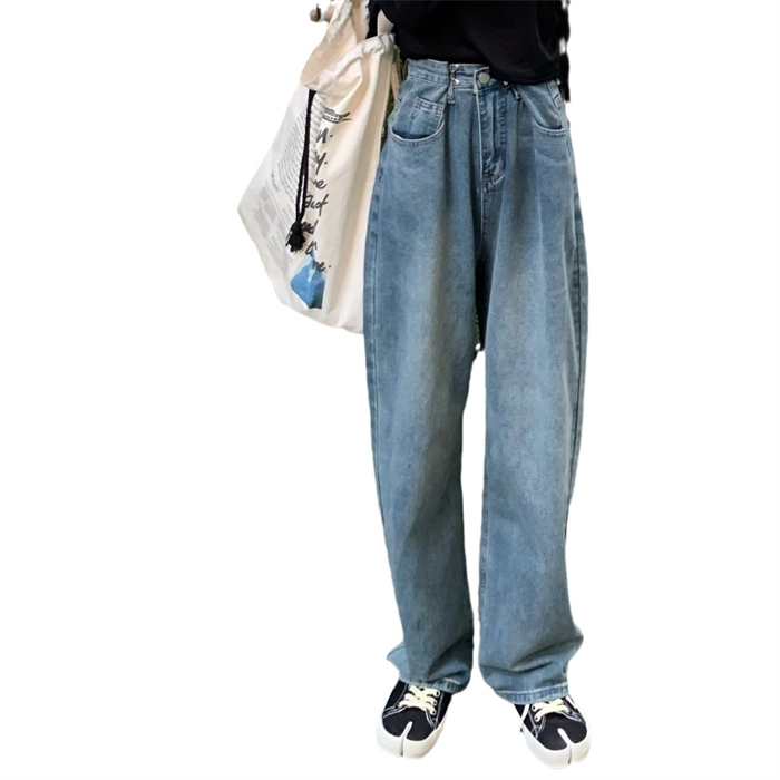 <br>デニム パンツ デニムパンツ レディース ワイドパンツ ワイド 大きいサイズ ジーンズ ジーパン ボトム 体型カバー ボトムス ストレート ゆったり ハイウエスト ゴム ハイライズ 春 デニムパンツ 無地 ロング丈 ジーンズ 体型カバー ボトムス ズボン 着痩 脚長 送料無料