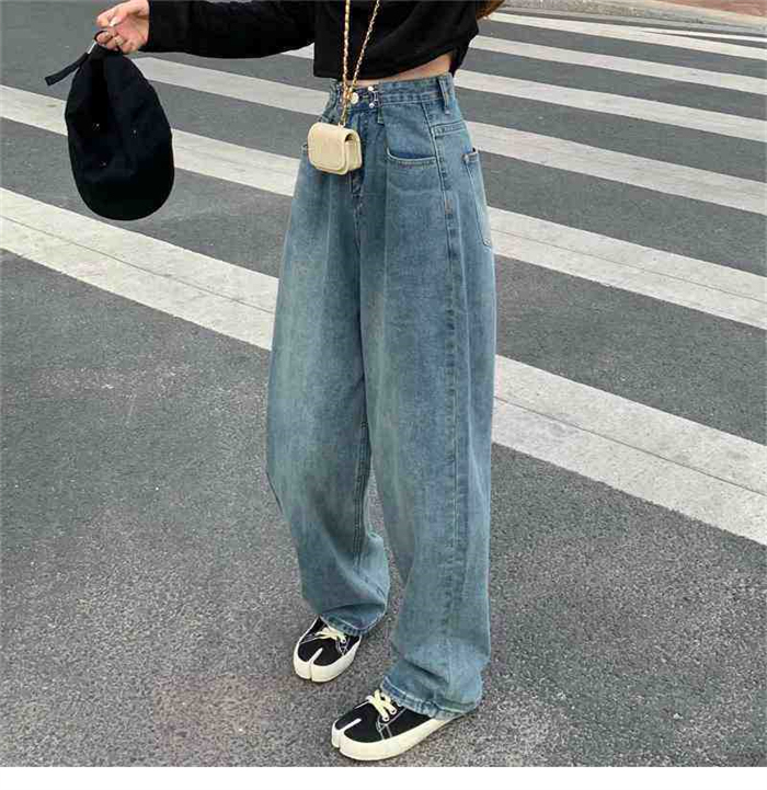 <br>デニム パンツ デニムパンツ レディース ワイドパンツ ワイド 大きいサイズ ジーンズ ジーパン ボトム 体型カバー ボトムス ストレート ゆったり ハイウエスト ゴム ハイライズ 春 デニムパンツ 無地 ロング丈 ジーンズ 体型カバー ボトムス ズボン 着痩 脚長 送料無料