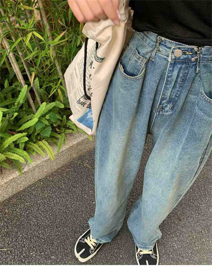 <br>デニム パンツ デニムパンツ レディース ワイドパンツ ワイド 大きいサイズ ジーンズ ジーパン ボトム 体型カバー ボトムス ストレート ゆったり ハイウエスト ゴム ハイライズ 春 デニムパンツ 無地 ロング丈 ジーンズ 体型カバー ボトムス ズボン 着痩 脚長 送料無料