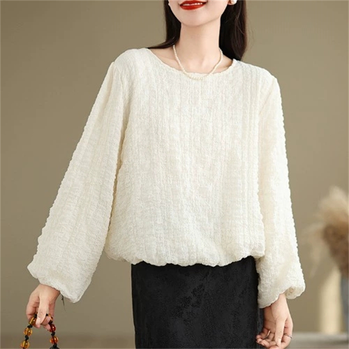 <br>トップス レース レースインナー シアーシャツ 透け感  レースインナー ボリューム袖 バルーンスリープ  カットソー 刺繍 着回し 着映え フェミニン タートルネック 洗える ゆったり レディース 秋 冬 おしゃれ 大人可愛い 送料無料