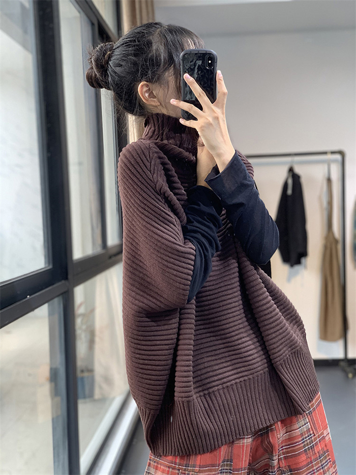 <br>ベスト ニットベスト レディース ポンチョ ローゲージニット チャンキーニット レイヤード 秋 トップス 上着 ケープ セーター ニットトップス 伸縮性 無地 ゆったり カジュアル シンプル きれいめ おしゃれ 大きいサイズ 重ね着 送料無料