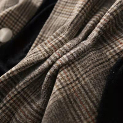 <br>ポンチョ レディース ケープコート ジュノア ジャケット アウター チェック 送料無料 韓国ファッション ショート ポンチョコート ノーカラー ゆったり 上品 高見え 人気 秋 冬 50代 40代 きれいめ 大きいサイズ 秋冬 チェスターコート 通勤 お出かけ