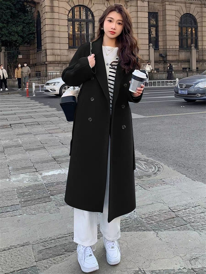 <br>チェスターコート コート ロングコート レディース チェスター アウター ジャケット ロング丈 ゆったり きれいめ 黒 大きいサイズ 冬 秋 ロング 長袖 薄手 おしゃれ きれいめ 無地 暖かい 通勤 入園式 卒業式 送料無料