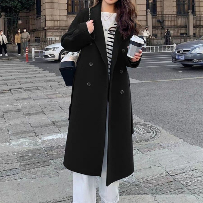 <br>チェスターコート コート ロングコート レディース チェスター アウター ジャケット ロング丈 ゆったり きれいめ 黒 大きいサイズ 冬 秋 ロング 長袖 薄手 おしゃれ きれいめ 無地 暖かい 通勤 入園式 卒業式 送料無料