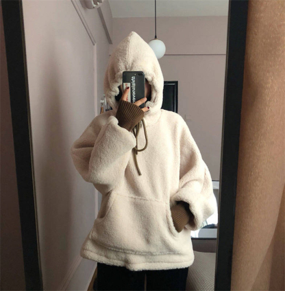 <br>パーカー レディース 秋 オーバーサイズ 体型カバー トレーナー アウター ライトアウター トップス フーディー ビッグ ドルマン ドルマンスリーブ ゆったり 羽織り ぽわん袖 長袖 チュニック 大きいサイズ 秋 冬 おしゃれ 無地 シンプル  きれいめ 大人可愛い 送料無料