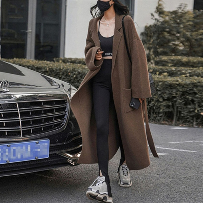 <br>カーディガン レディース 秋冬 ロング 冬 秋 大きいサイズ ニット アウター ニ　ットカーディガン ロングカーディガン マキシ ロングカーデ ざっくり リブ 長袖 オーバーサイズ 羽織 ロングニットコート 厚手 ロングニット Vネック Iライン ローゲージニット 送料無料