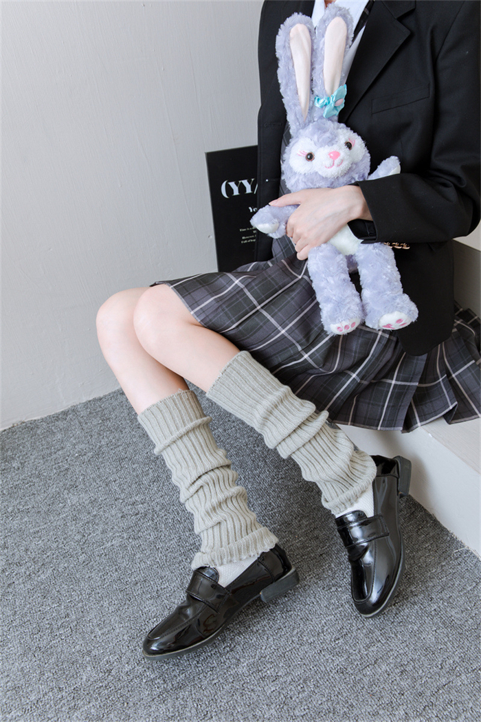 <br>ソックス レディース 暖かい 冬 おしゃれ 秋 ニット レッグカバー 靴下 JK パイルソックス ストレート スタイリッシュ ガール ミドル丈 ソックス ストッキング オシャレ 足元 夜 教室 春秋 レディース ストライプ パイルソックス ブラック ニット カーフ【2足セット】