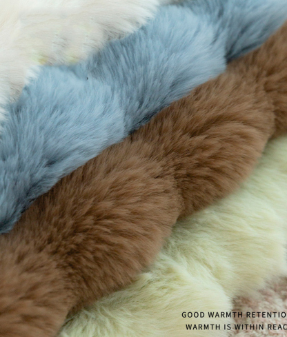 チェアパッド　フェイクファー　滑り止め　座布団　2枚セット　角型　ふわふわ　もこもこ　シャギー　クッション　シートクッション　椅子用　畳用　スクエアクッション　無地　座り心地いい